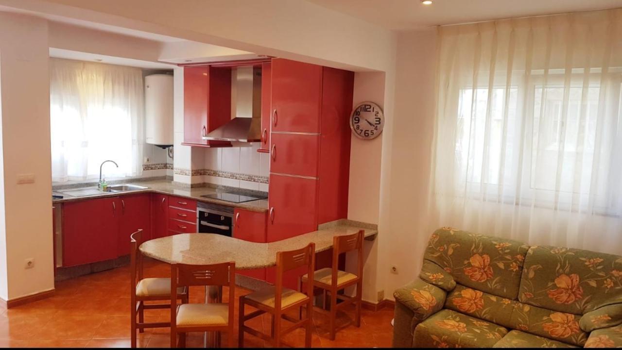Apartamento playa da Ribeira Finisterre Bagian luar foto